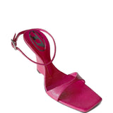 Sandali con zeppa D-Amber in rosa Diesel - donna 