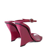 Sandali con zeppa D-Amber in rosa Diesel - donna 