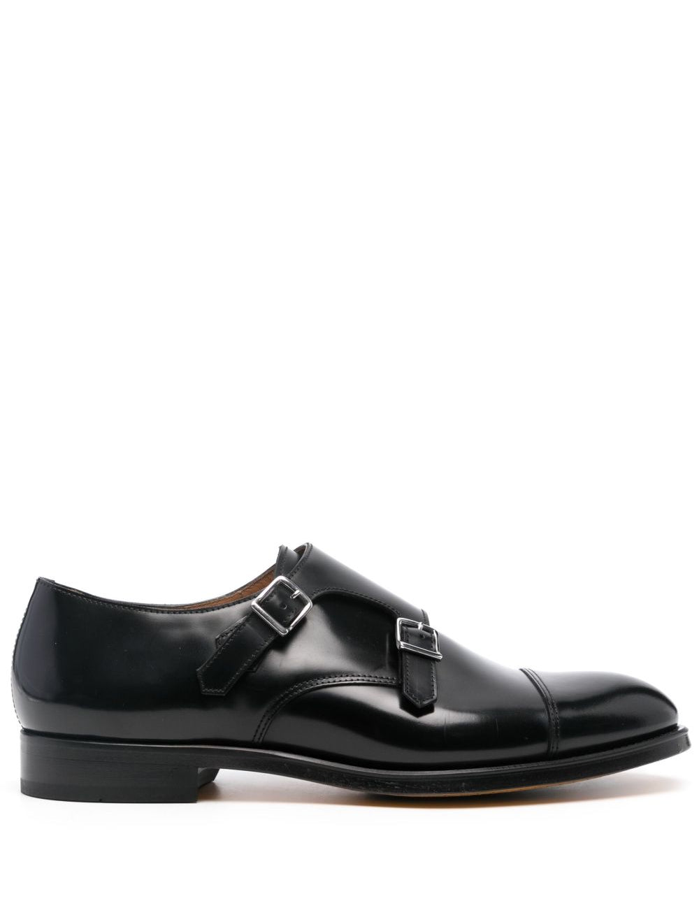 Derby in pelle in nero Doucal's - uomo 