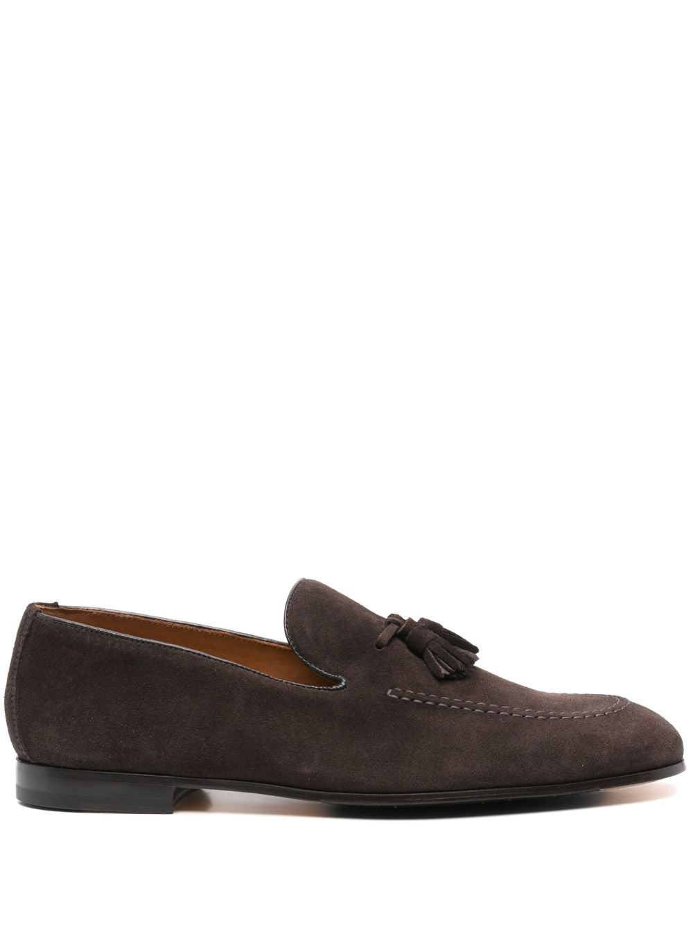 Mocassini con nappa in marrone Doucal's - uomo 
