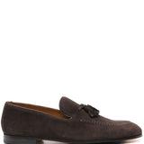 Mocassini con nappa in marrone Doucal's - uomo 