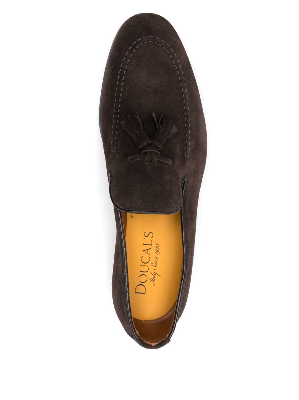 Mocassini con nappa in marrone Doucal's - uomo 