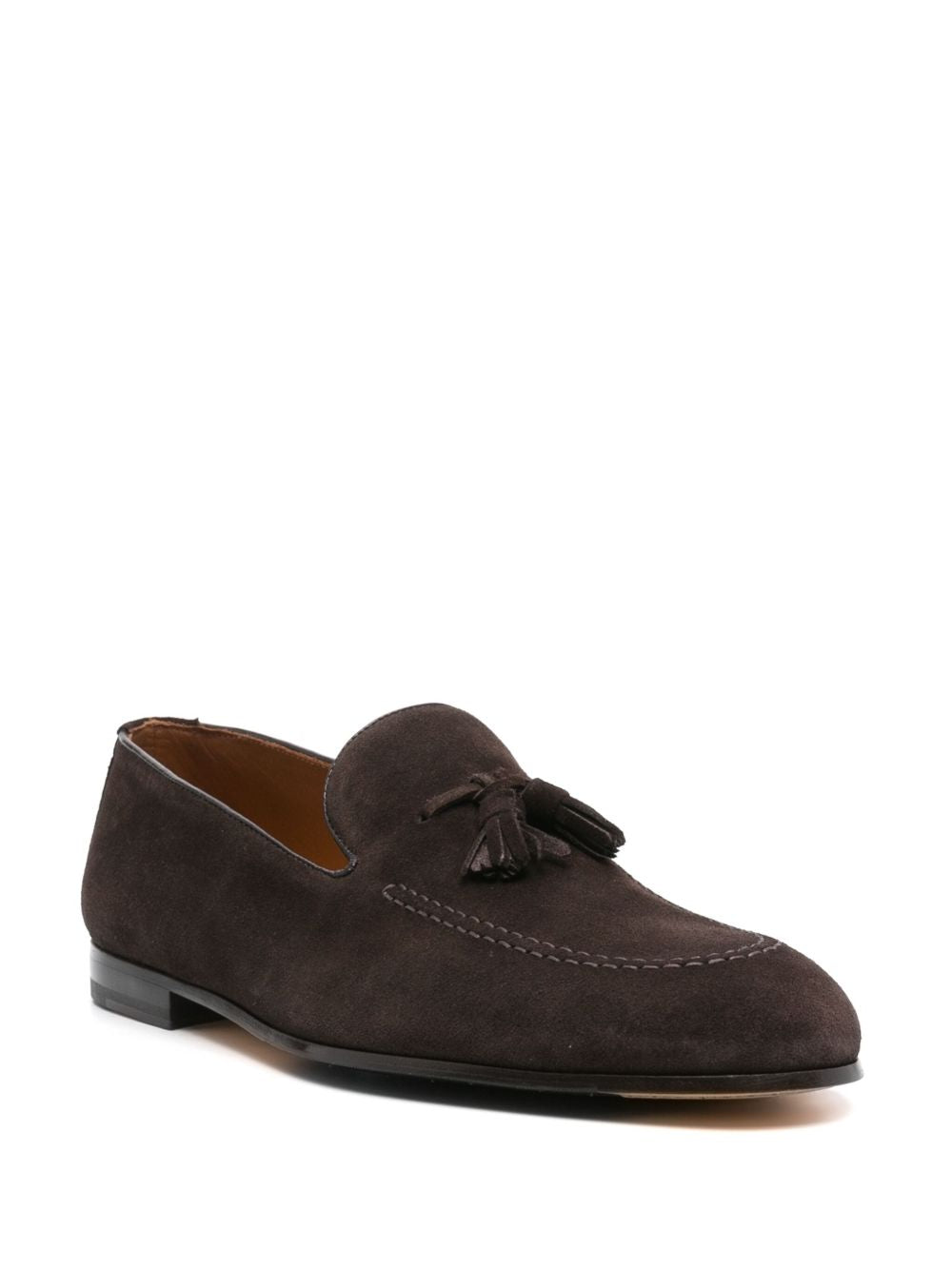 Mocassini con nappa in marrone Doucal's - uomo 