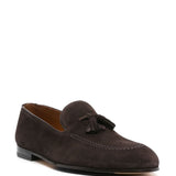 Mocassini con nappa in marrone Doucal's - uomo 
