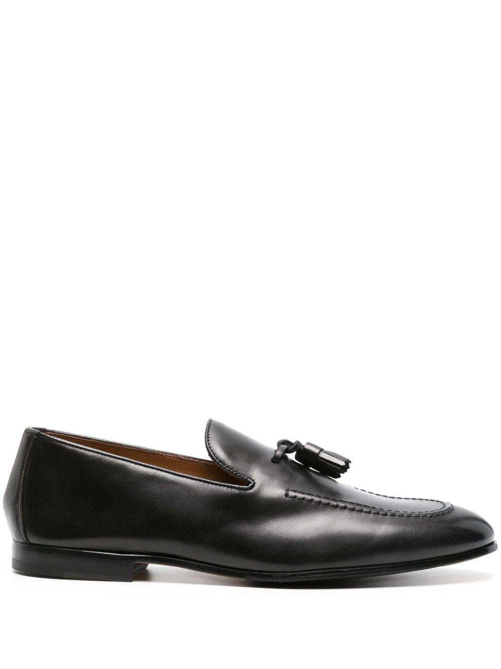 Mocassini con nappa in nero Doucal's - uomo 