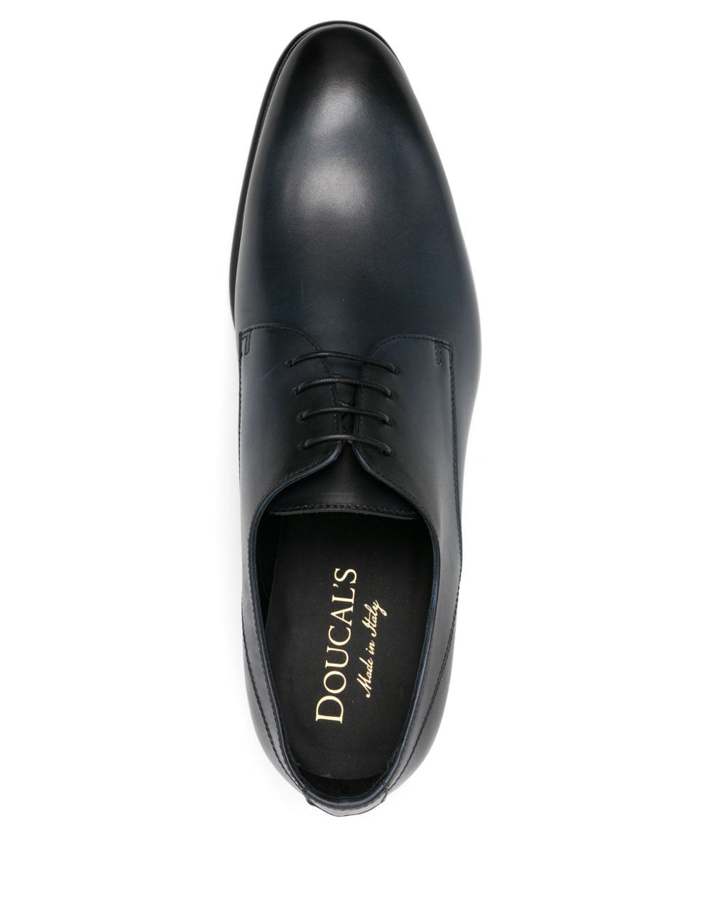 Derby con lacci in blu Doucal's - uomo 