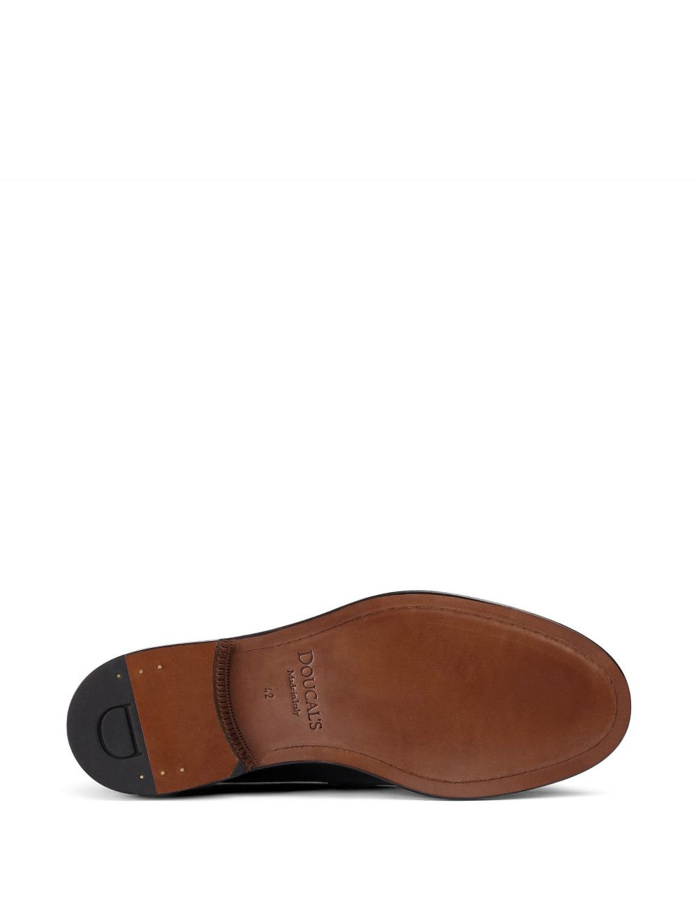 Mocassini in pelle in nero Doucal's - uomo 