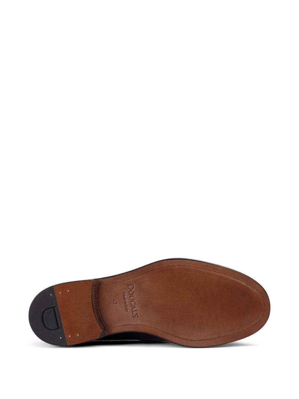 Mocassini in pelle in nero Doucal's - uomo 