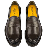 Mocassini in pelle in nero Doucal's - uomo 