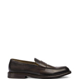 Mocassini in pelle in nero Doucal's - uomo 