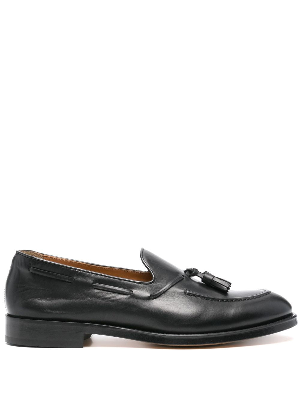 Mocassini in pelle in nero Doucal's - uomo 