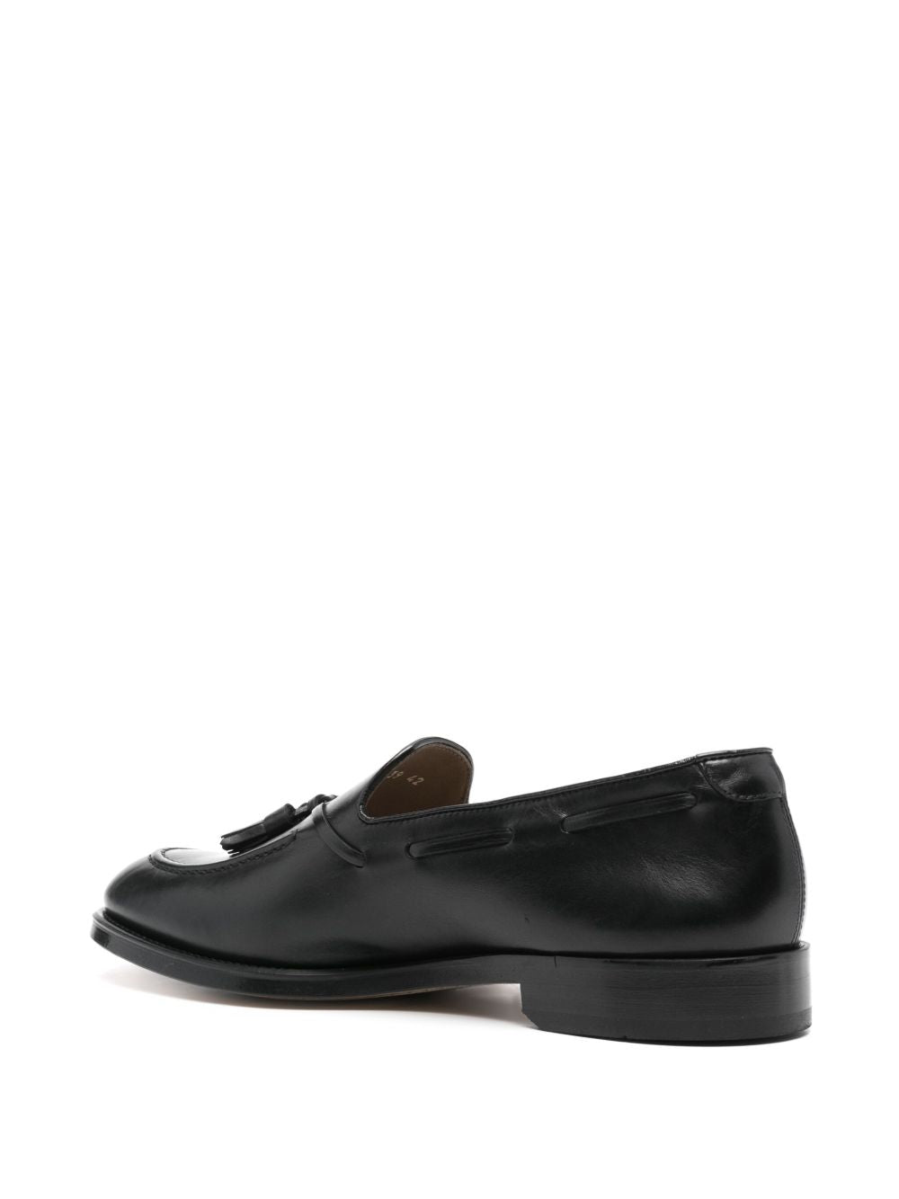 Mocassini in pelle in nero Doucal's - uomo 