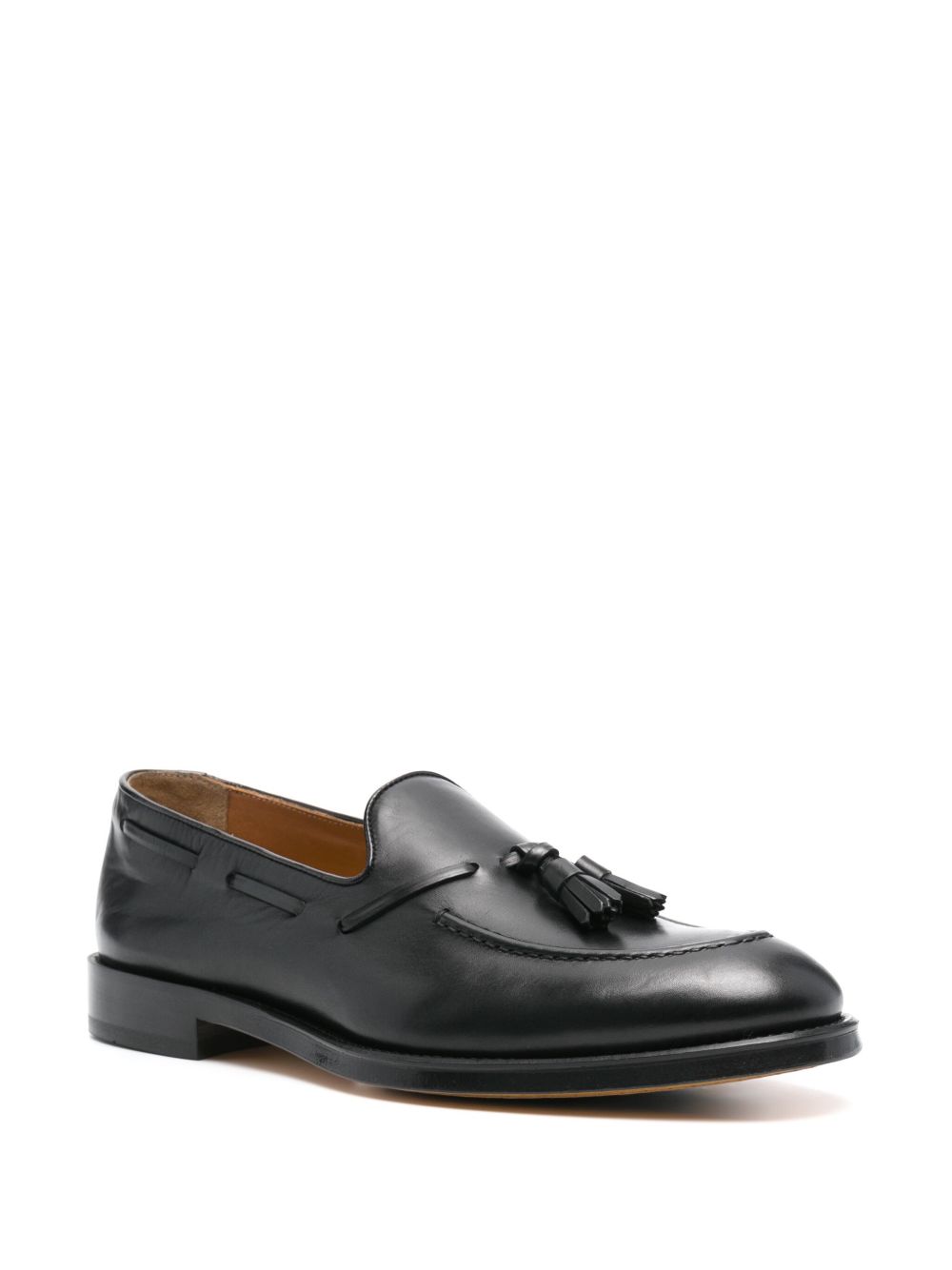 Mocassini in pelle in nero Doucal's - uomo 