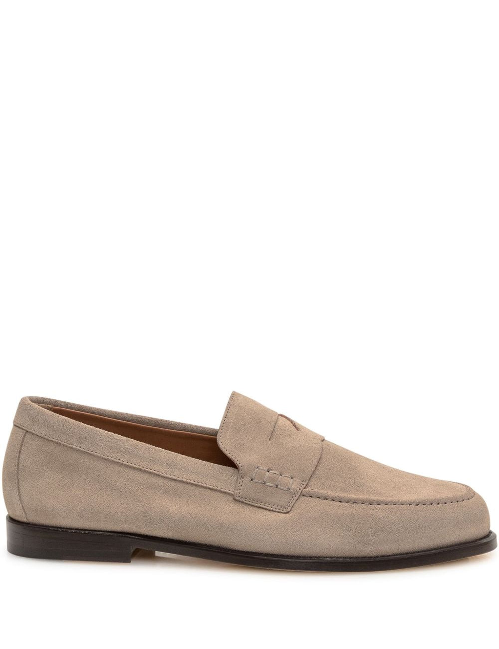 Mocassini penny in beige Doucal's - uomo 