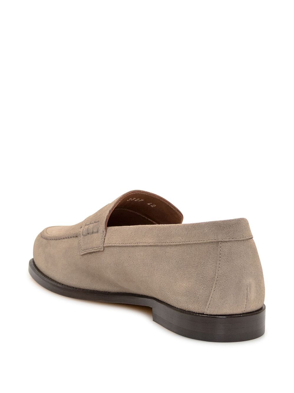 Mocassini penny in beige Doucal's - uomo 