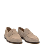 Mocassini penny in beige Doucal's - uomo 
