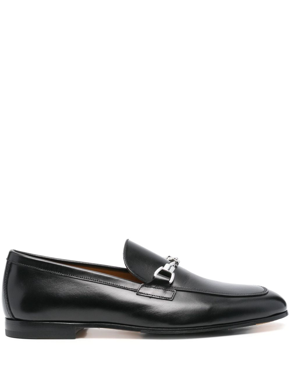 Mocassini con morsetto in nero Doucal's - uomo 