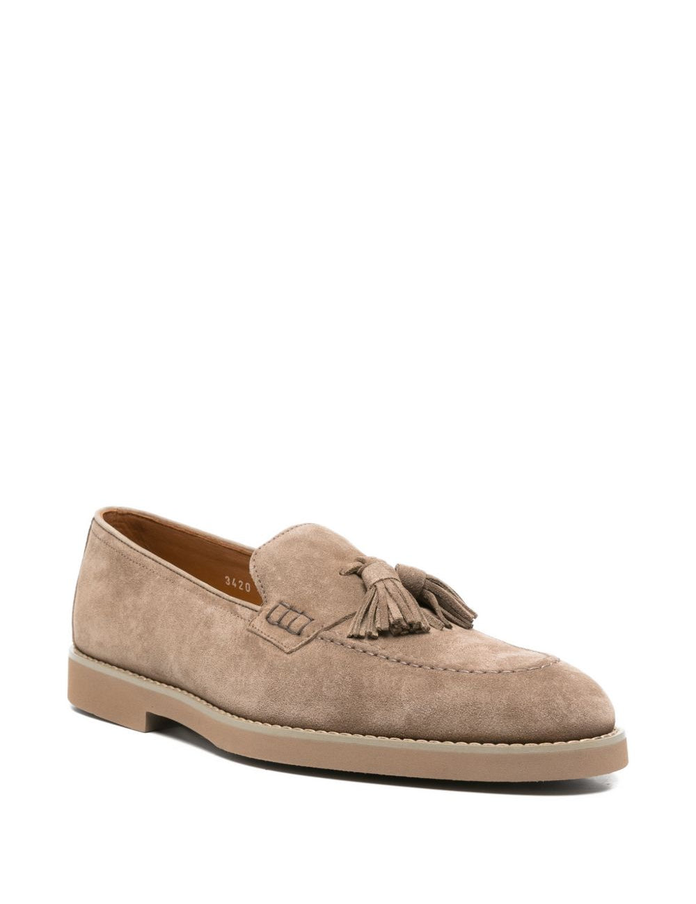 Mocassini in pelle in marrone Doucal's - uomo 