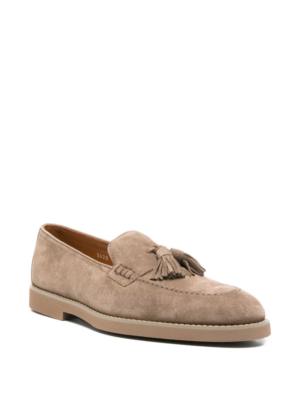 Mocassini in pelle in marrone Doucal's - uomo 