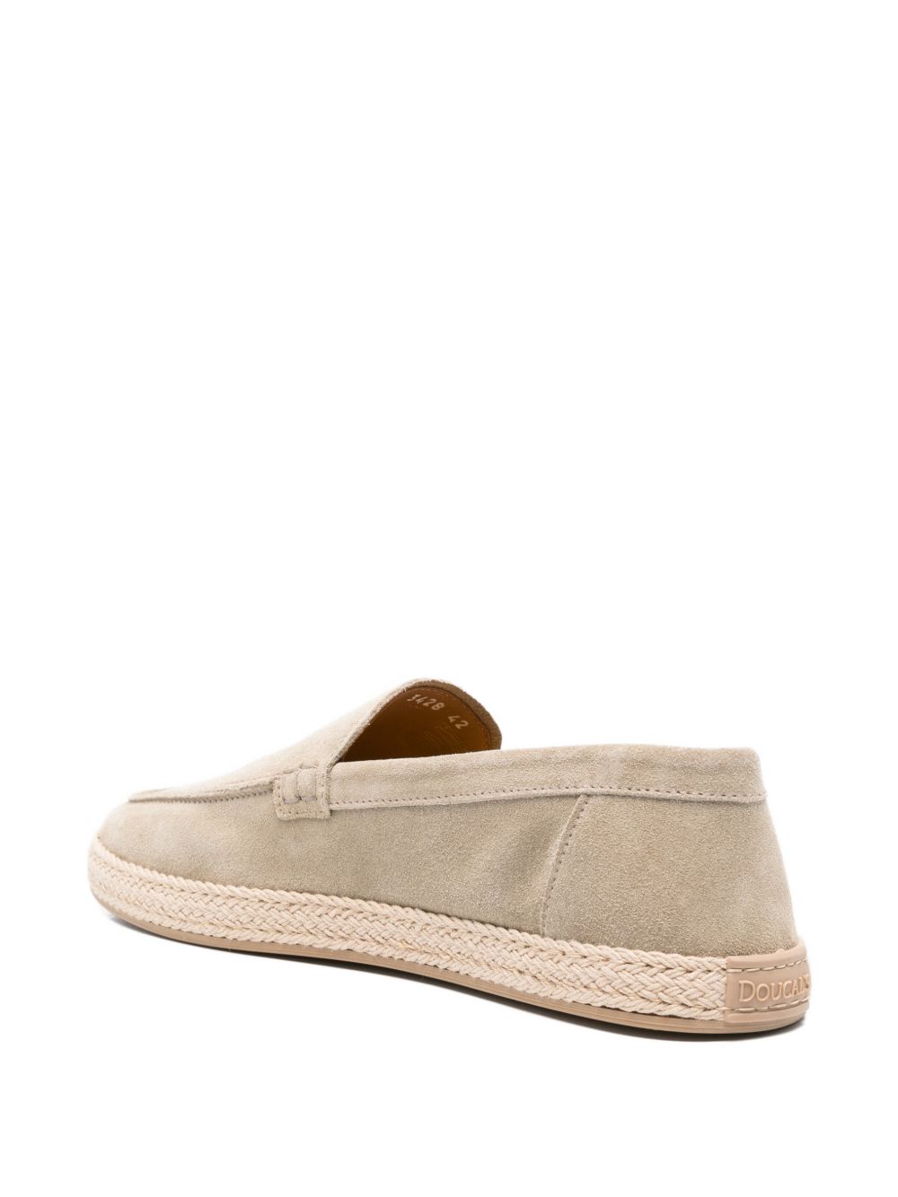 Espadrillas in pelle in beige Doucal's - uomo 