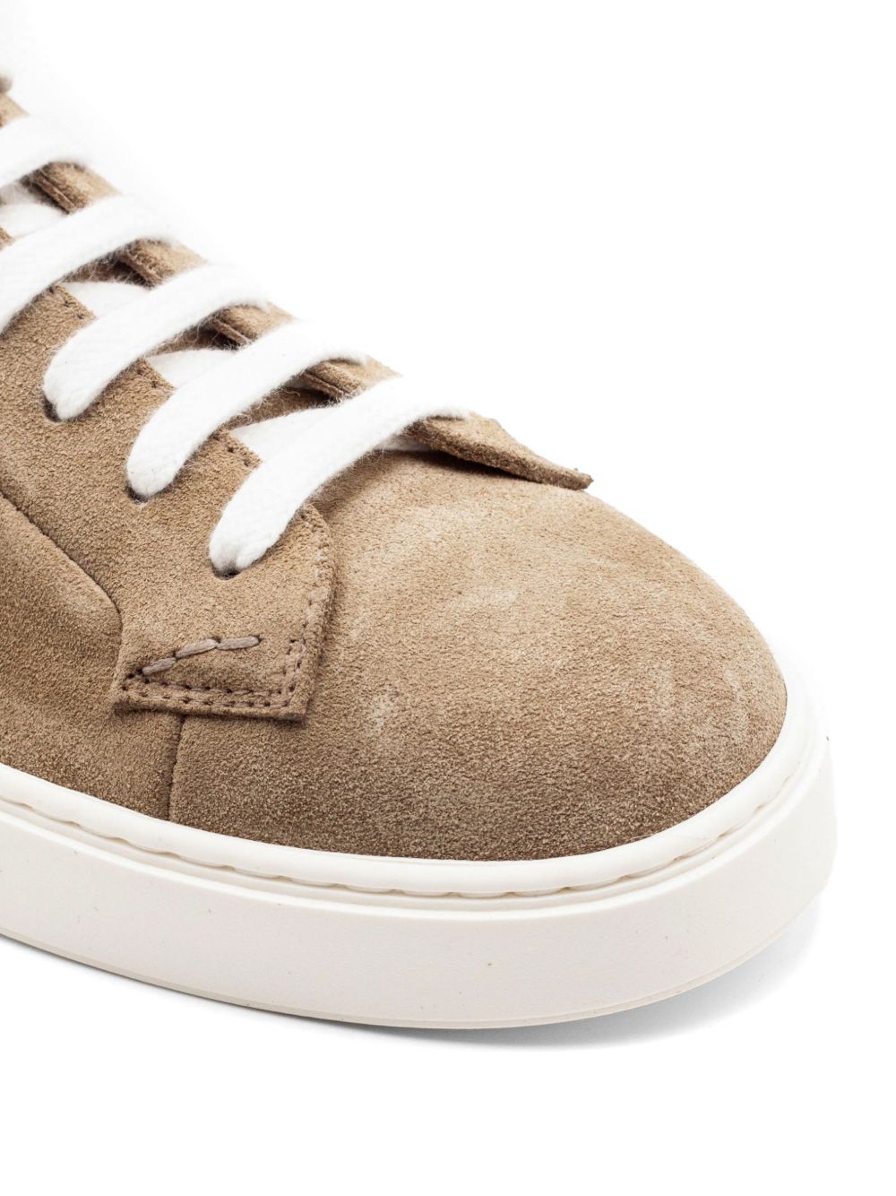 Sneakers in pelle scamosciata in beige Doucal's - uomo 