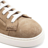 Sneakers in pelle scamosciata in beige Doucal's - uomo 