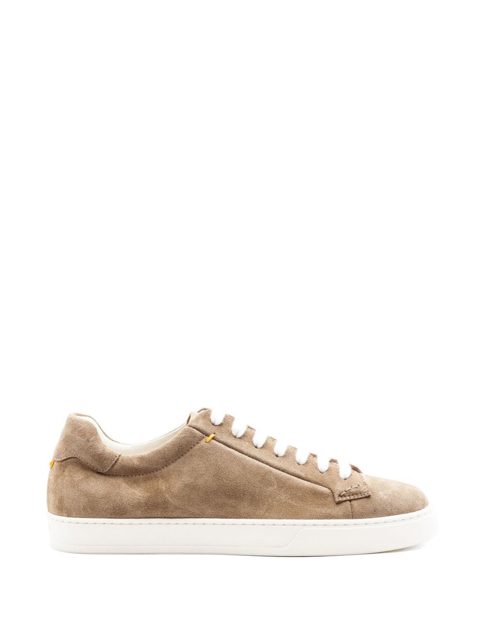 Sneakers in pelle scamosciata in beige Doucal's - uomo 