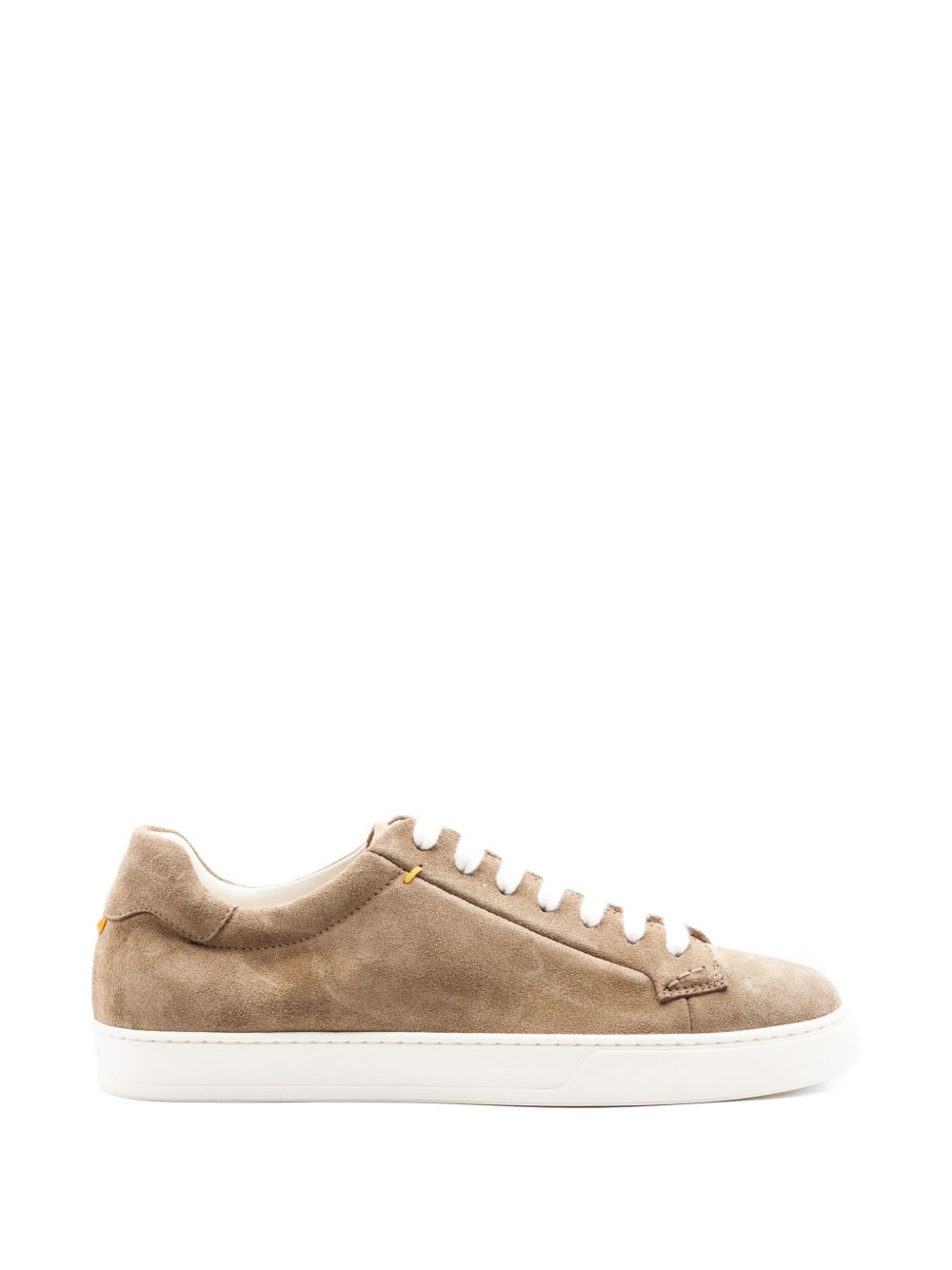 Sneakers in pelle scamosciata in beige Doucal's - uomo 
