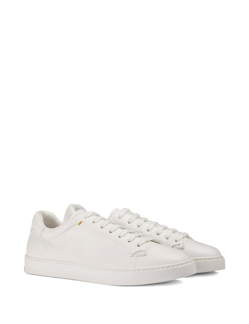 Sneakers in pelle in bianco Doucal's - uomo 
