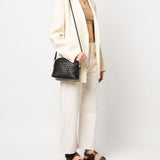 Borsa a tracolla Fellini in nero Dragon Diffusion - donna 