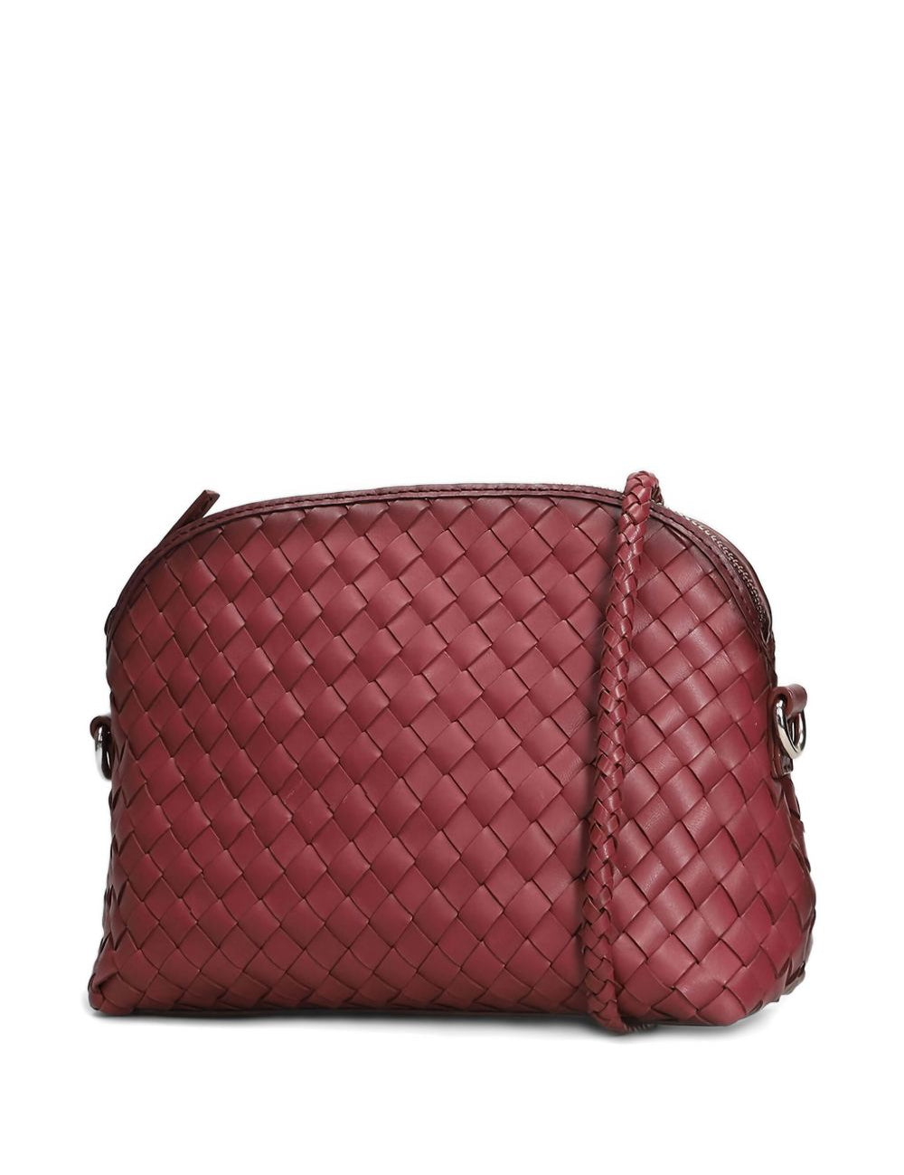 Borsa a tracolla Fellini in bordeaux Dragon Diffusion - donna 