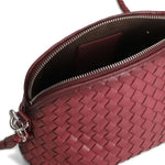 Borsa a tracolla Fellini in bordeaux Dragon Diffusion - donna 