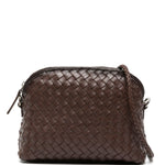 Borsa a tracolla Fellini in marrone scuro Dragon Diffusion - donna 