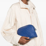BORSA A TRACOLLA FELLINI IN BLU DRAGON DIFFUSION - DONNA 