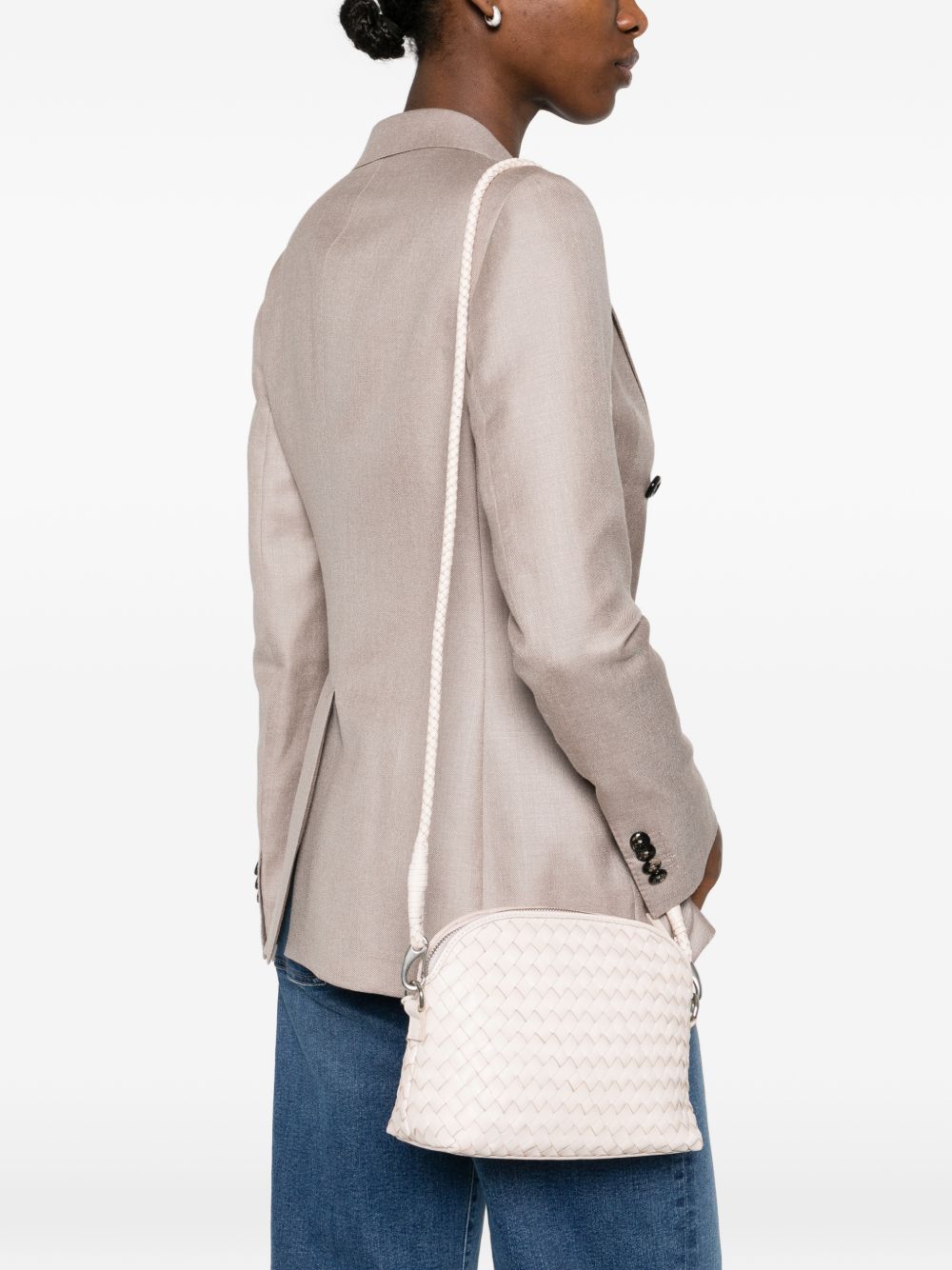 BORSA A TRACOLLA FELLINI IN AVORIO DRAGON DIFFUSION - DONNA 