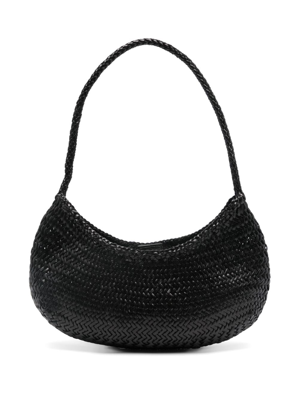 BORSA A SPALLA NOVA LUNA IN NERO DRAGON DIFFUSION - DONNA 