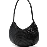 BORSA A SPALLA NOVA LUNA IN NERO DRAGON DIFFUSION - DONNA 