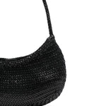 BORSA A SPALLA NOVA LUNA IN NERO DRAGON DIFFUSION - DONNA 