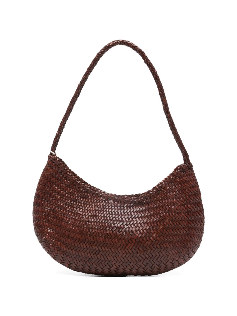 BORSA A SPALLA NOVA LUNA IN MARRONE BRUCIATO DRAGON DIFFUSION - DONNA 