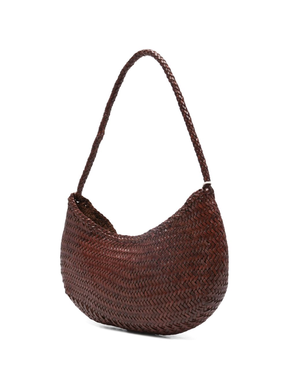 BORSA A SPALLA NOVA LUNA IN MARRONE BRUCIATO DRAGON DIFFUSION - DONNA 