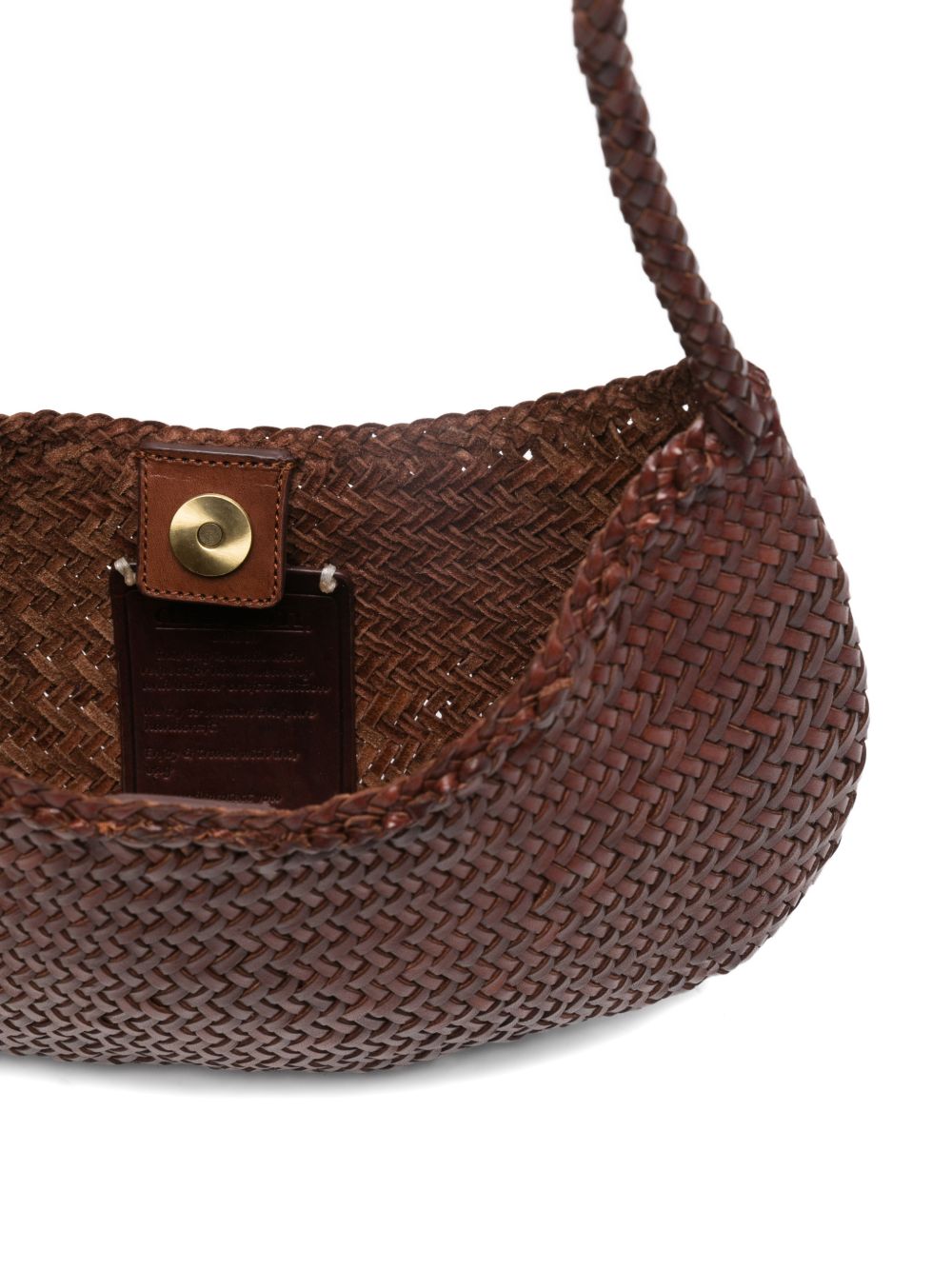 BORSA A SPALLA NOVA LUNA IN MARRONE BRUCIATO DRAGON DIFFUSION - DONNA 