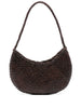 BORSA A SPALLA NOVA LUNE IN MARRONE SCURO DRAGON DIFFUSION - DONNA