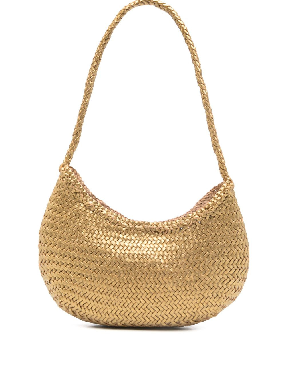 BORSA A SPALLA NOVA LUNA IN DORATO DRAGON DIFFUSION - DONNA 