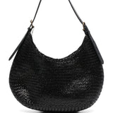 Borsa a spalla Luna Mezza in nero Dragon Diffusion - donna 