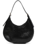 Borsa a spalla Luna Mezza in nero Dragon Diffusion - donna