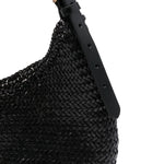 Borsa a spalla Luna Mezza in nero Dragon Diffusion - donna 