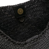 Borsa a spalla Luna Mezza in nero Dragon Diffusion - donna 