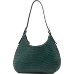 BORSA A SPALLA LUNA MEZZA IN VERDE FORESTA - DONNA 