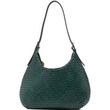 BORSA A SPALLA LUNA MEZZA IN VERDE FORESTA - DONNA 