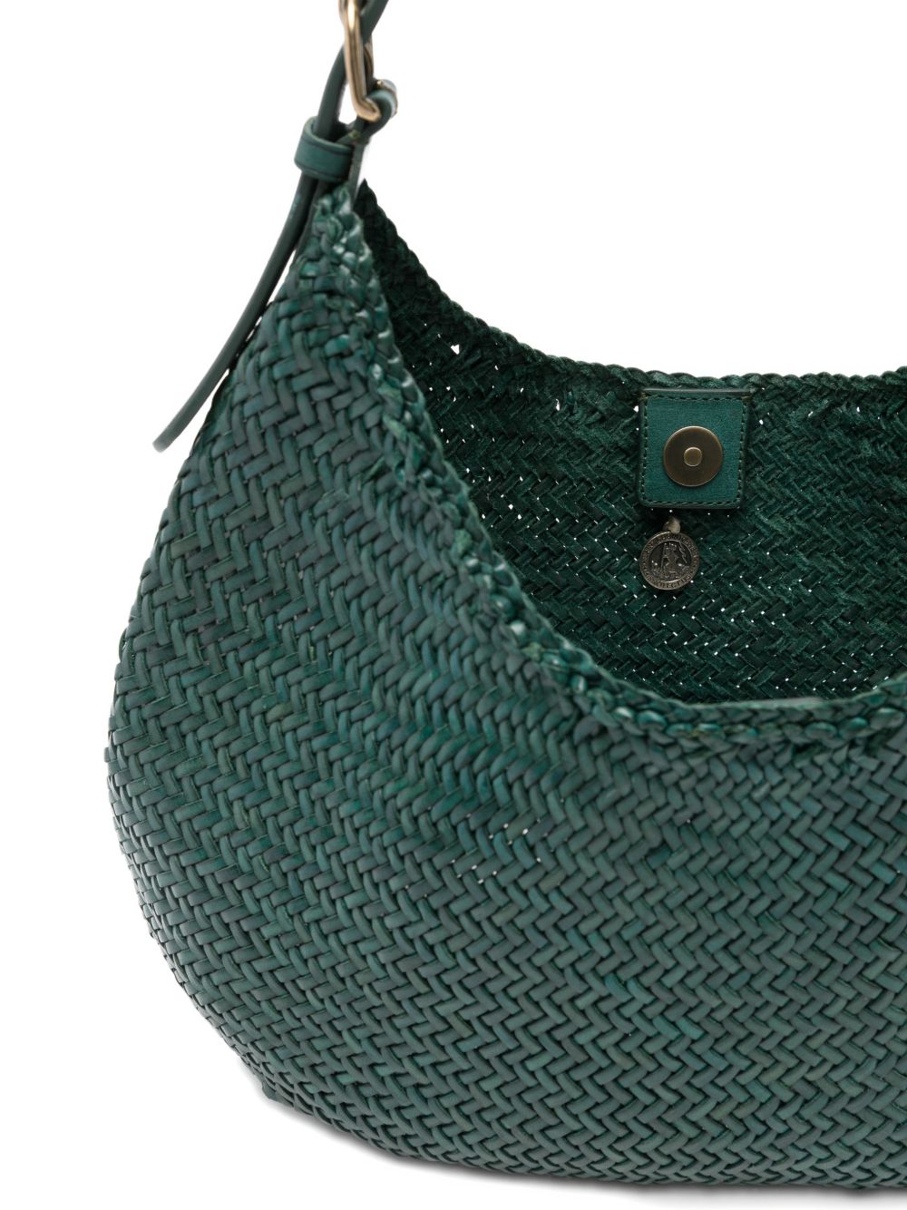 BORSA A SPALLA LUNA MEZZA IN VERDE FORESTA - DONNA 